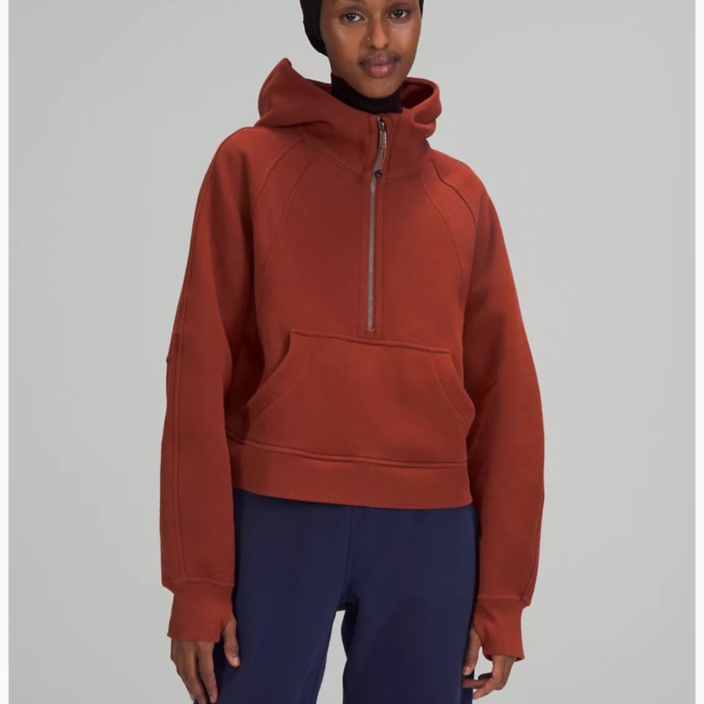 Lululemon Scuba Oversized half zip hoodie